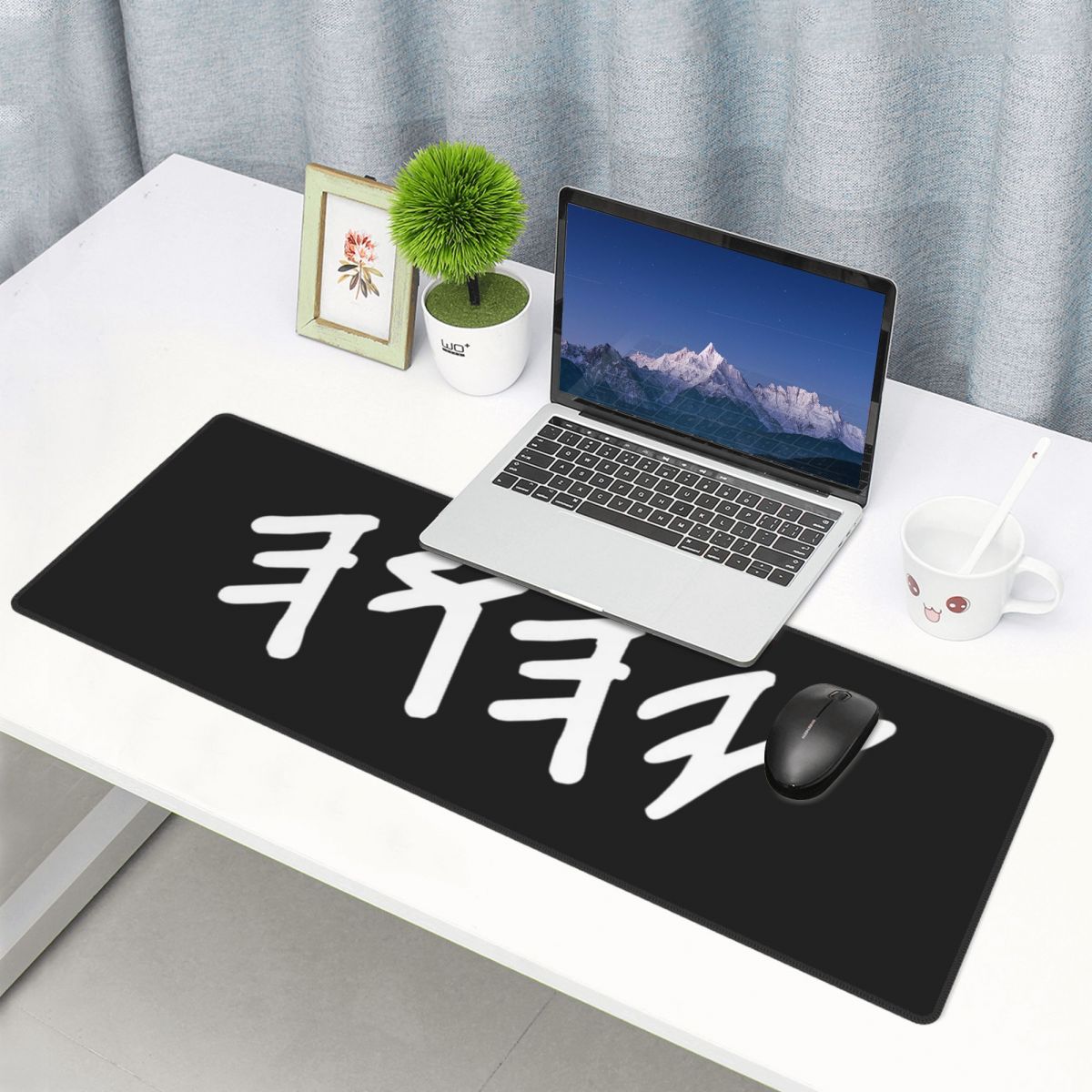 Gaming Keyboard Name - Large Mouse Pad Old Hebrew Name