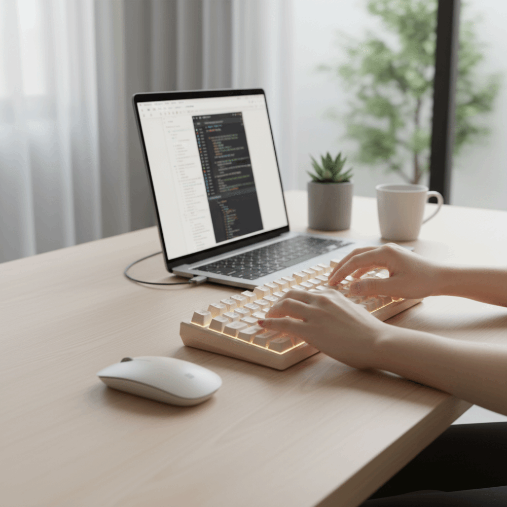 Gaming Keyboard That Is Quiet - Wired Connection Gaming Mechanical Keyboard 75