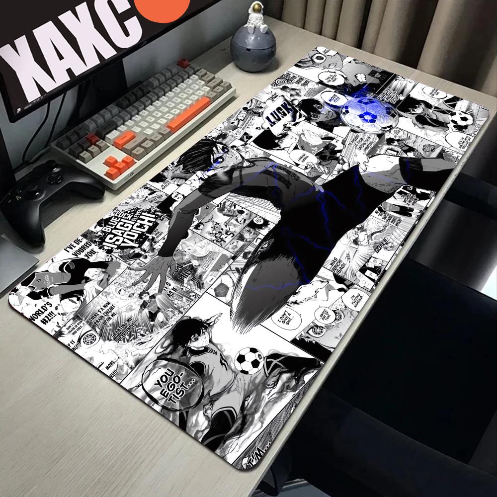 Gaming Keyboard Affordable - Black And White Anime Mouse Pad