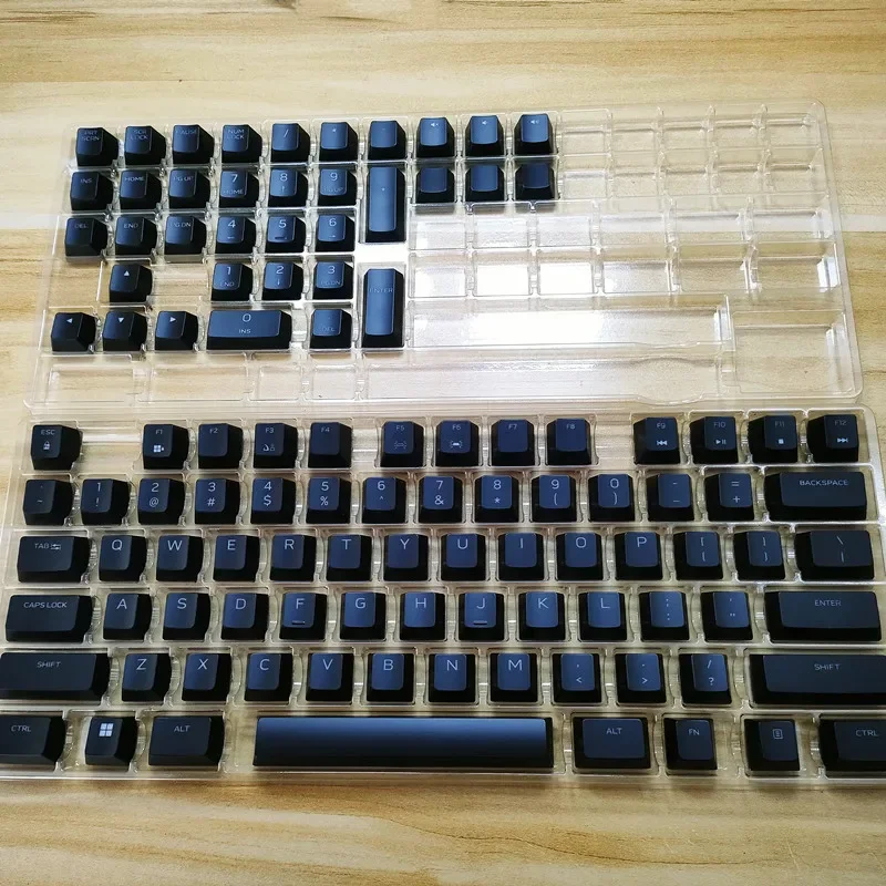 Keyboard Gaming Black - Single black Replacement keycap for Dell