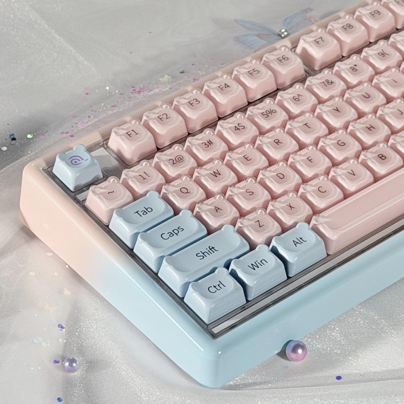 Keyboard Gaming Mac - Mechanical Keyboard Customized Tri-mode Wired /wireless/2.4G