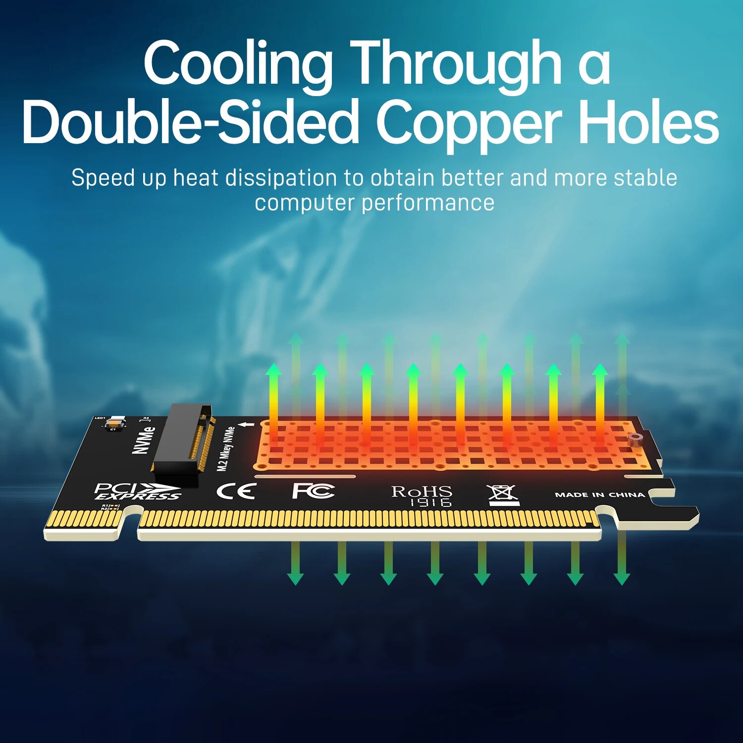 JEYI M.2 NVME To PCIE 4.0 X16  - Samsung Ssd 980 Pro ulasan dan harga
