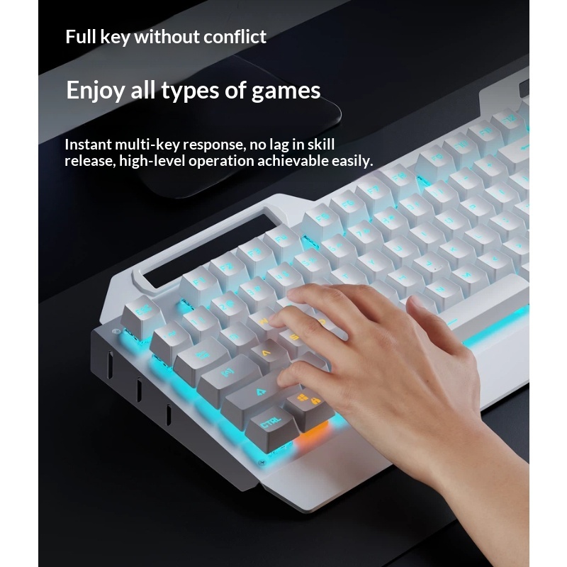 Eweadn Tk900 Wireless Gaming M - Keyboard Gaming Mac ulasan dan harga