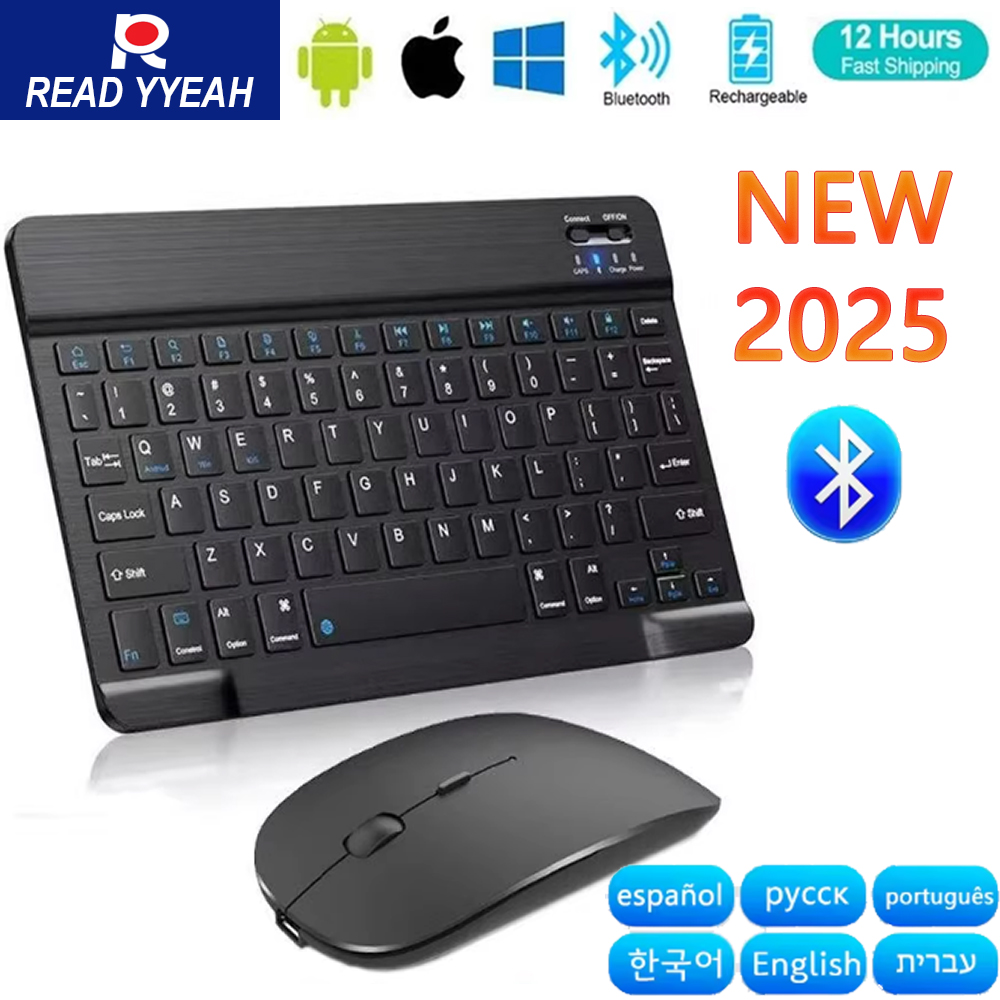 New 2025 Bluetooth Wireless Ke - Gaming Keyboard And Mouse Wireless ulasan dan harga