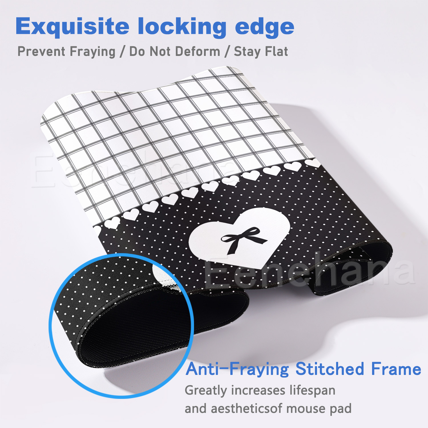 Mouse Pad Ins Large Gaming Bow - Gaming Keyboard Affordable ulasan dan harga