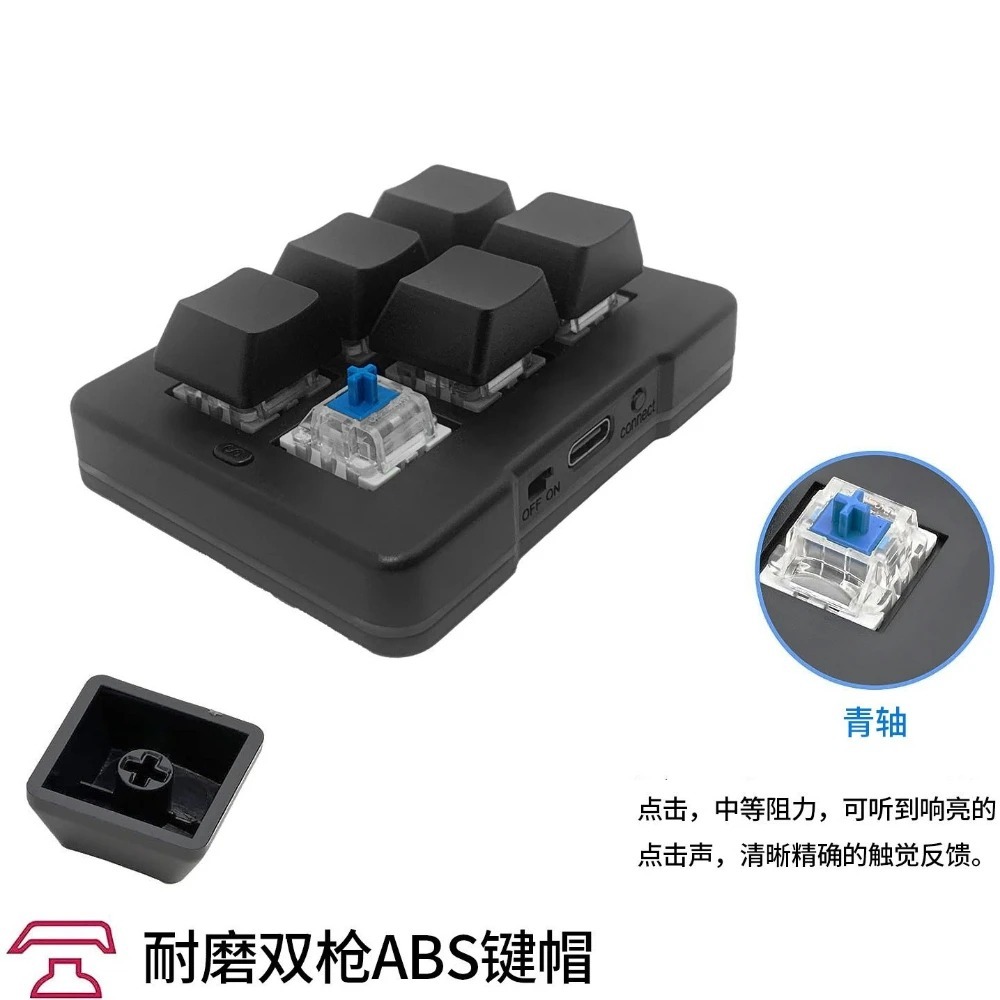 MK623PRO Mechanical keyboard M - Gaming Keyboard Mini Mechanical ulasan dan harga
