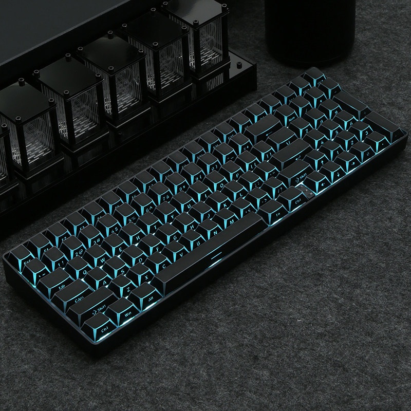 Black Shadow Fold Side Print S - Keyboard Gaming Black ulasan dan harga