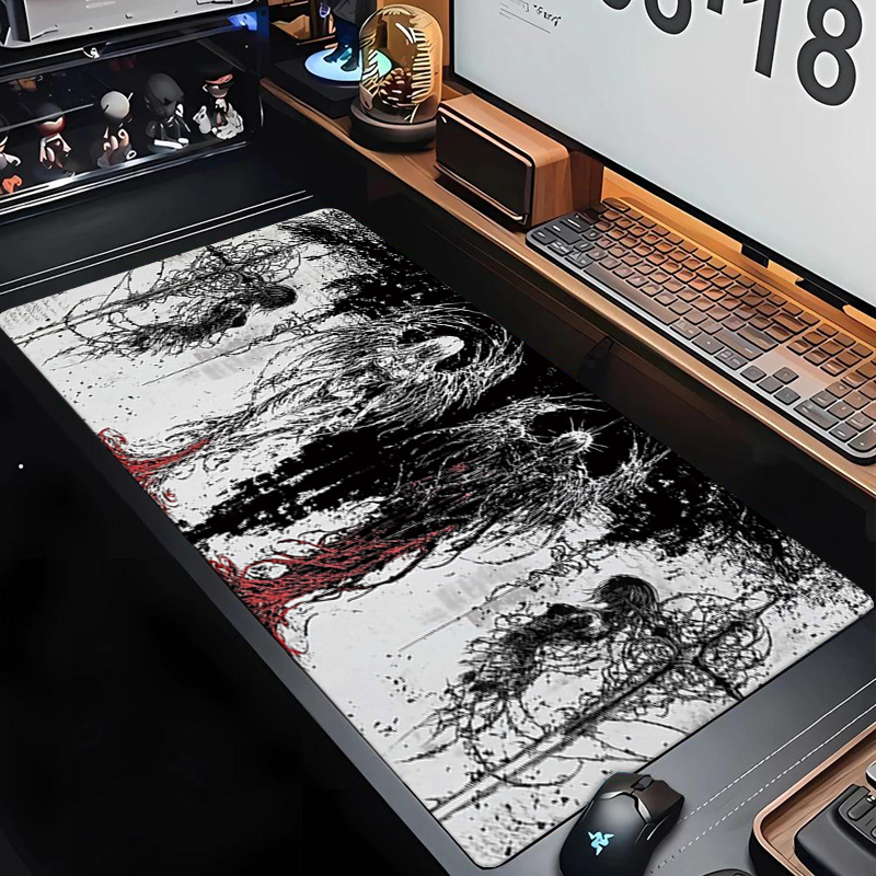 Dark Angel Art Design Large Si - Keyboard Gaming Black ulasan dan harga