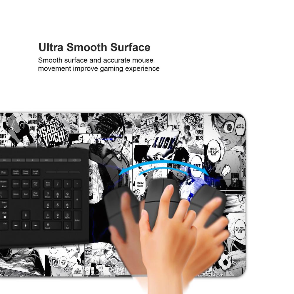 Black And White Anime Mouse Pa - Gaming Keyboard Affordable ulasan dan harga