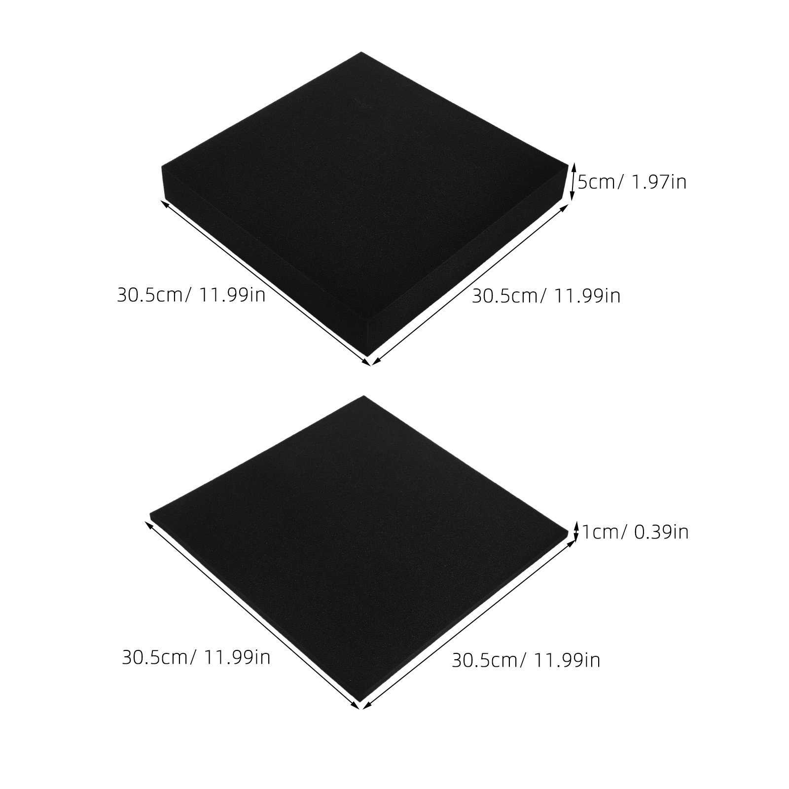 4Pcs Packaging Foam Pads High  - Polyurethane Foam Sheet ulasan dan harga