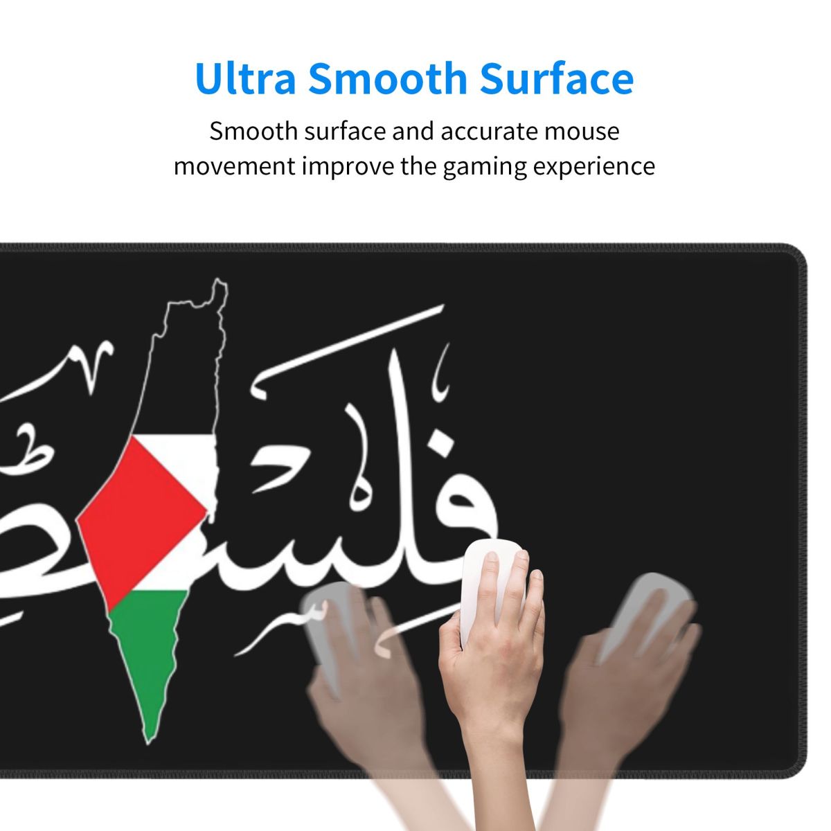 Large Mouse Pad Palestinie Ara - Gaming Keyboard Name ulasan dan harga