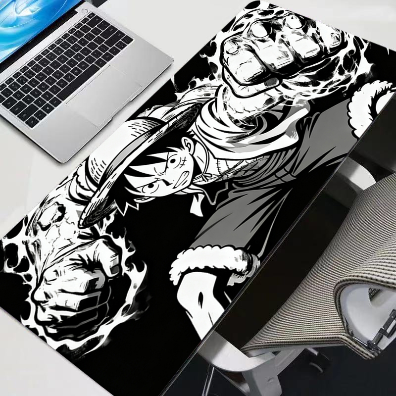 Black and white Mouse Pad One  - Keyboard Gaming Black ulasan dan harga