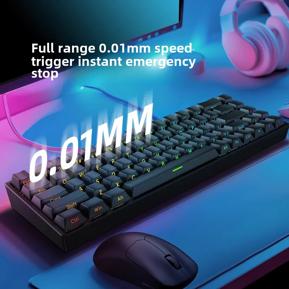 Mars 68 PRO magnetic axis mech - Gaming Keyboard Bluetooth ulasan dan harga