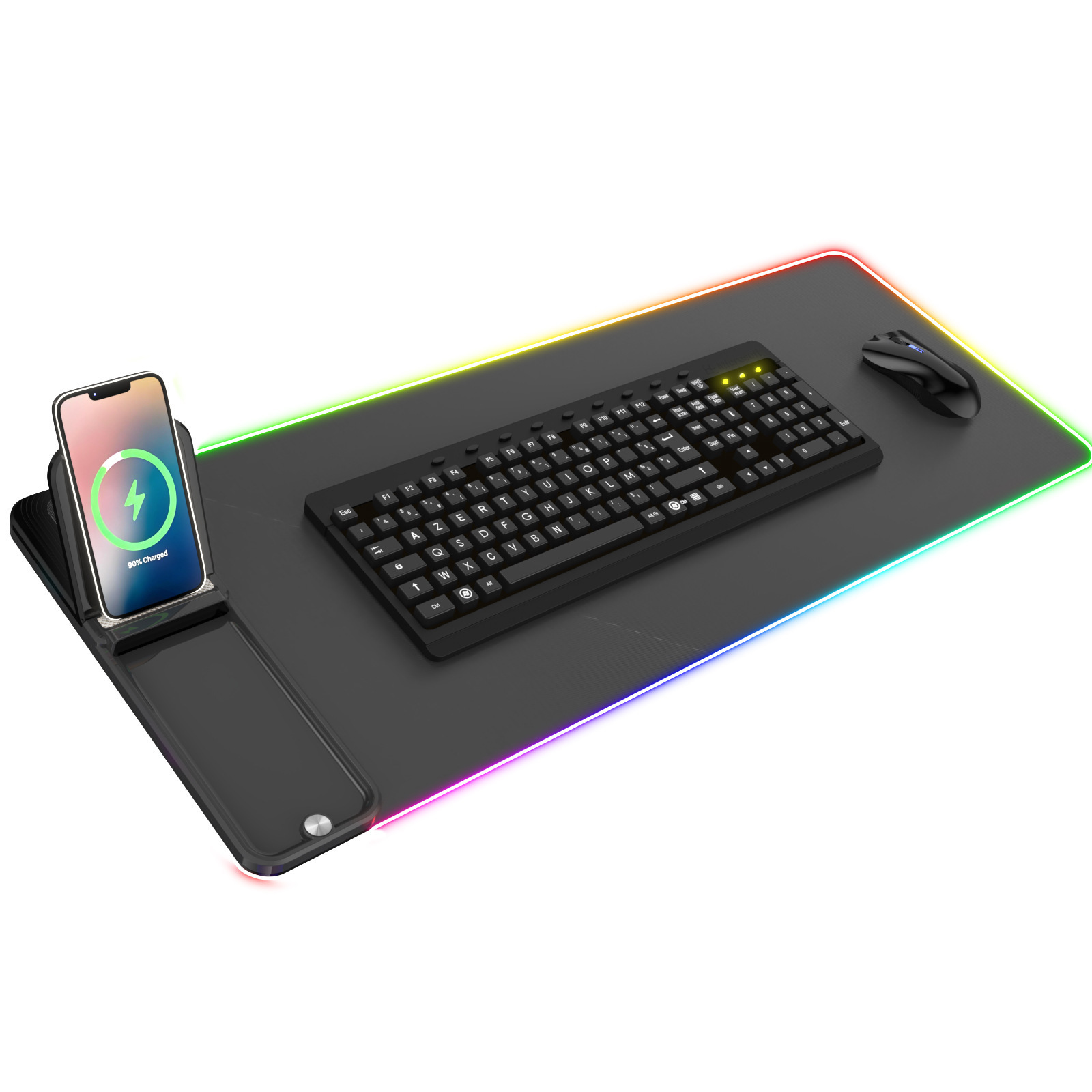 H18 15W Fast Charging Keyboard - Gaming Keyboard Mouse Wireless ulasan dan harga