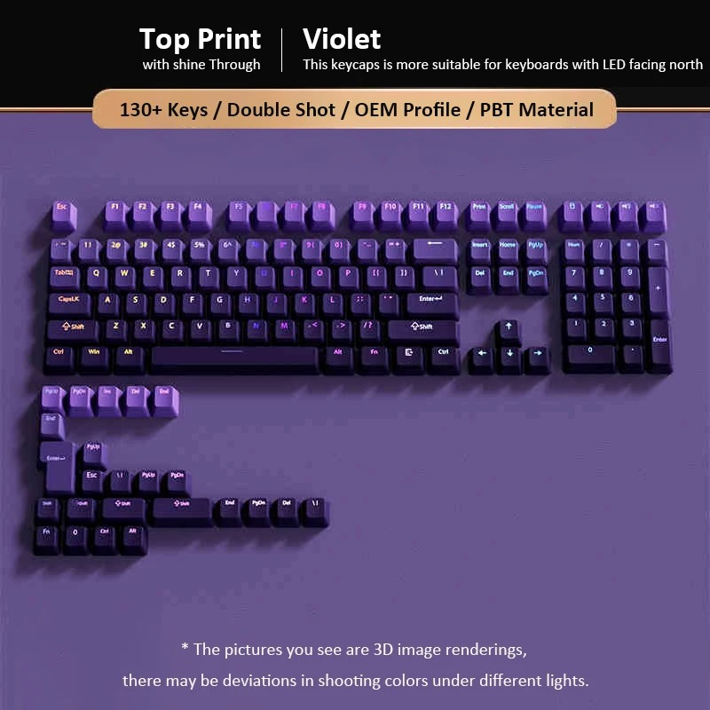 133+ Keys OEM Profile Gradient - Gaming Keyboard And Mouse For Xbox ulasan dan harga