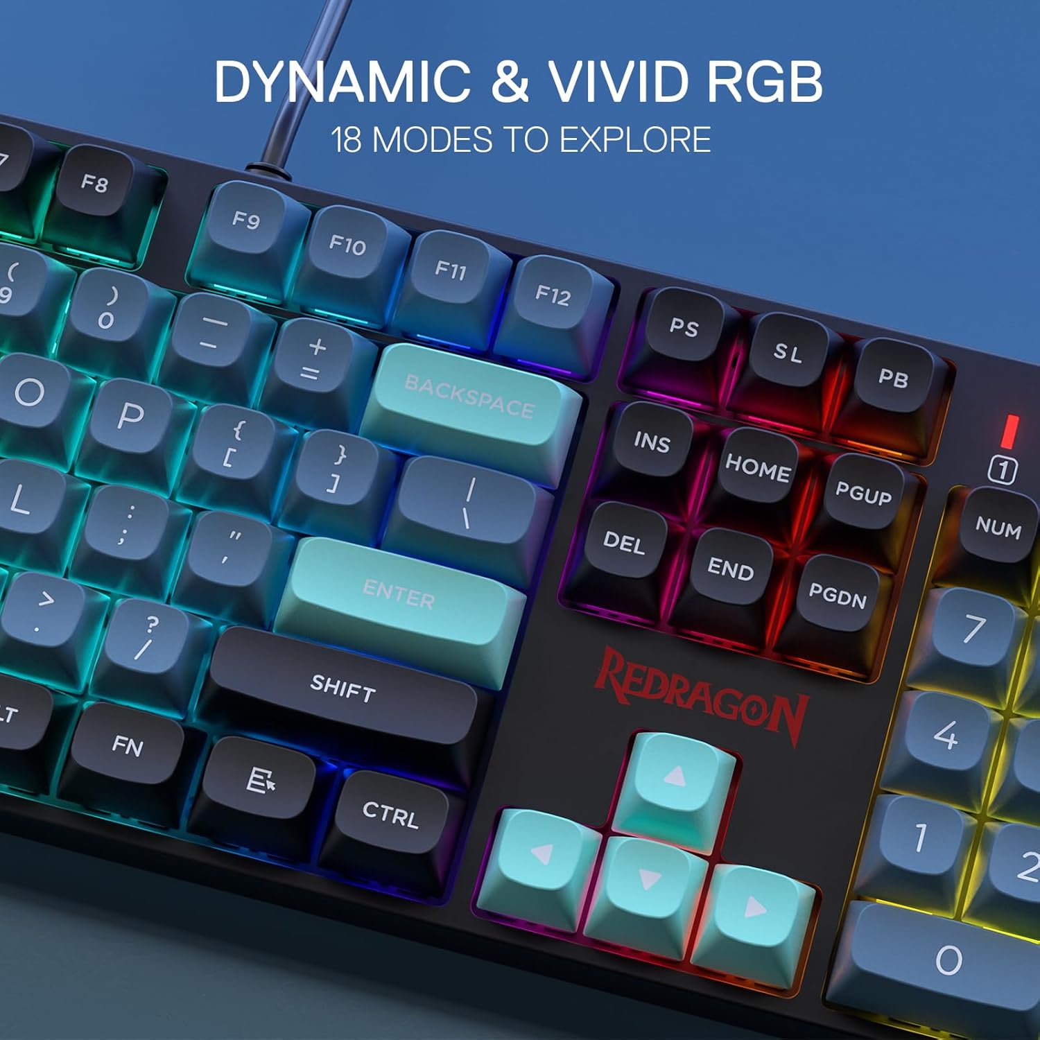 Redragon K582 SE Wired RGB 104 - Keyboard Gaming Mac ulasan dan harga