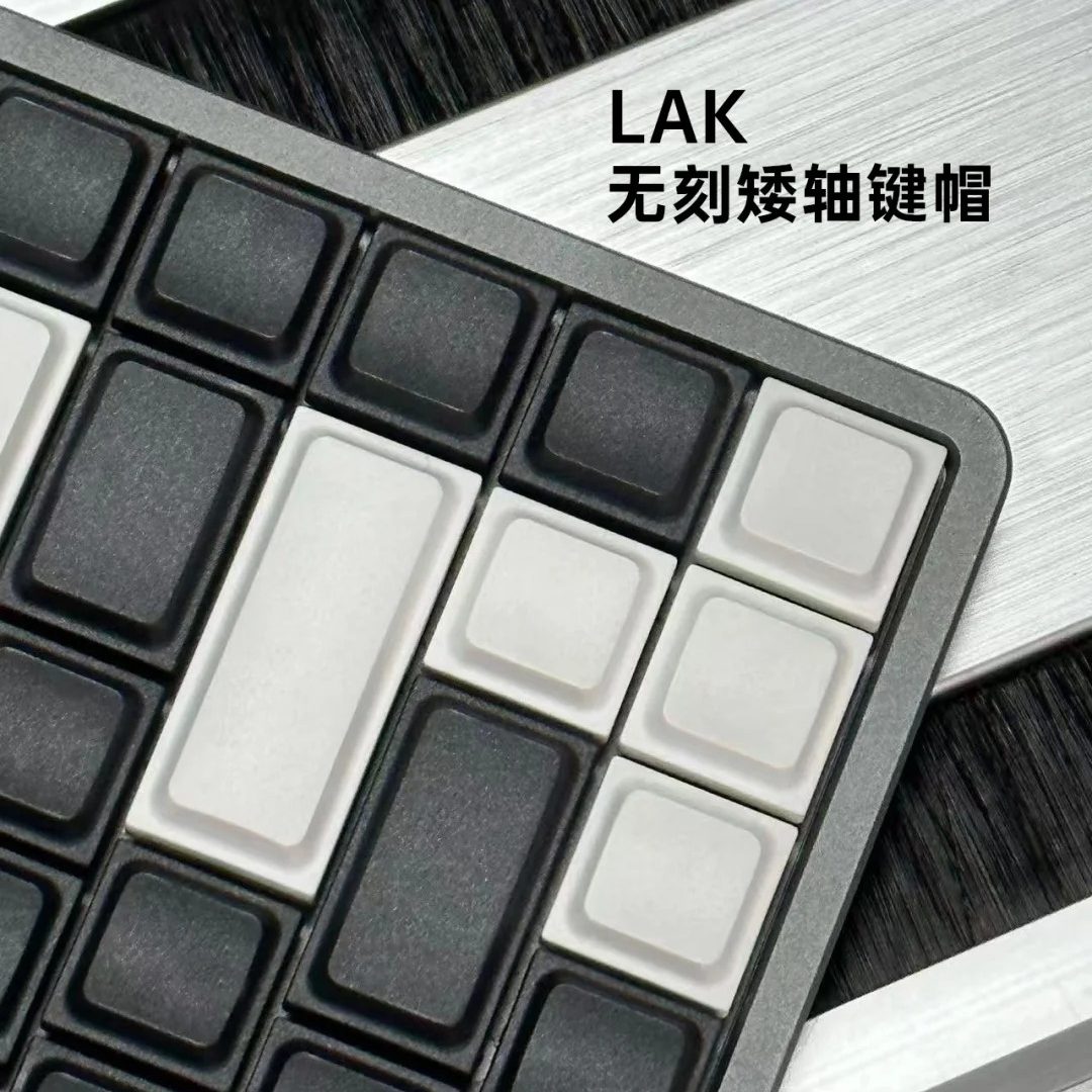 LAK Low Profile Keycaps Set Co - Keyboard Gaming Black ulasan dan harga