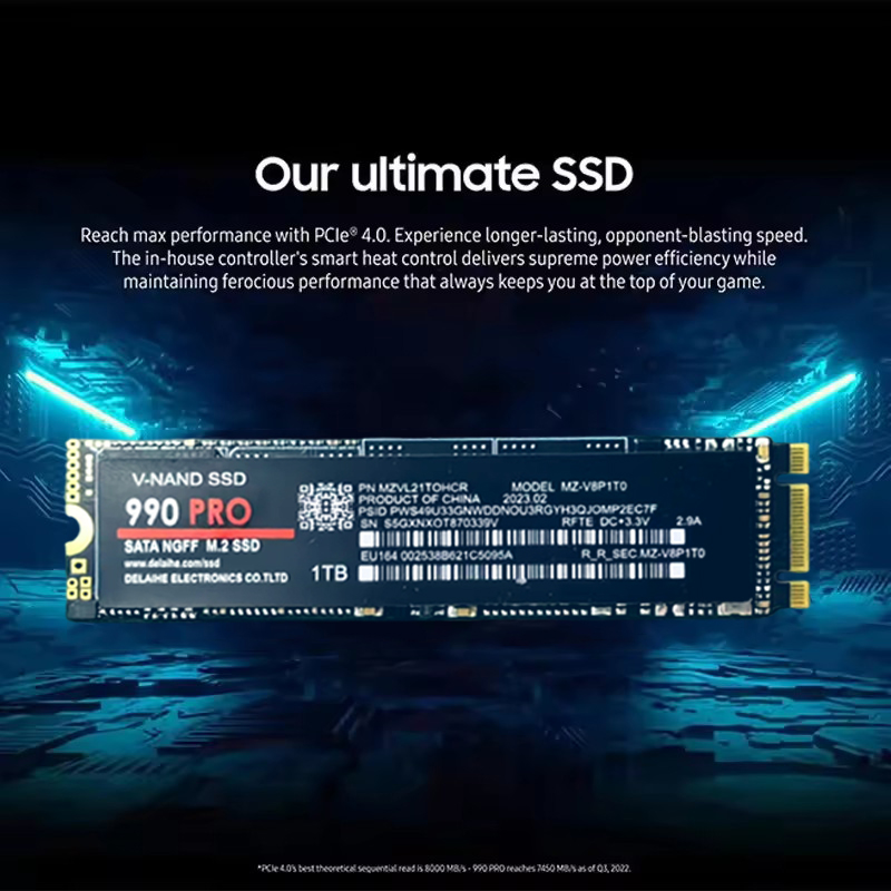 Original 980Pro 990Pro M.2 NVM - Samsung Ssd 980 Pro ulasan dan harga